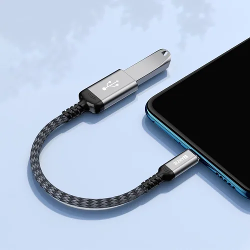 Vista 5 de YANZIE Adaptador USB C macho a USB A hembra, paquete de 2, convertidor OTG de 5 Gbps USB 3.0 5Gbps data transfer; works with iPhone 17/16/15