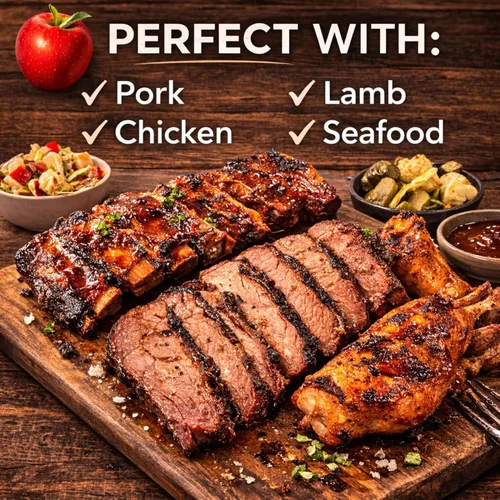 Vista 6 de Cattleack Smok'in Tinder Trozos de madera para ahumar carne, eleva tu barbacoa con trozos de parrilla de primera calidad, aproximadamente 10 libras