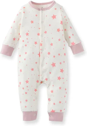 Vista 9 de Zanie Kids Mameluco de manga larga para bebé, niña, niño, traje de primera pieza, traje de primer cumpleaños, primavera, otoño e invierno Chritmas