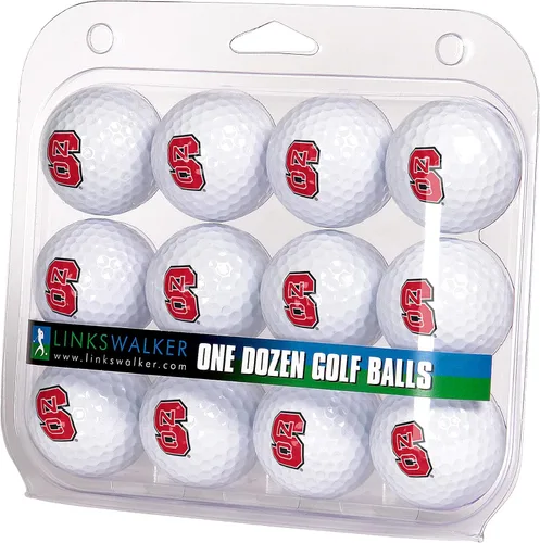 Vista 57 de LinksWalker Bolas de golf universitarias 12 bolas de regalo, tamaño reglamentario, bolas de 2 piezas