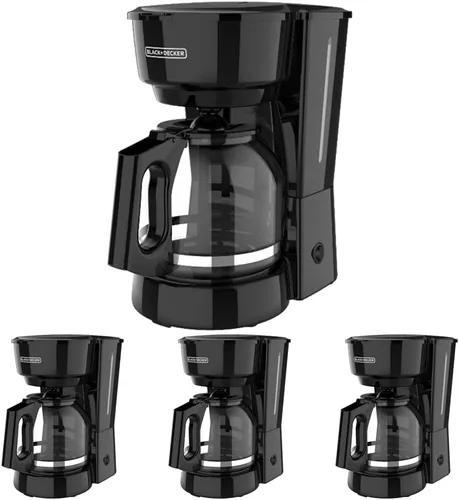 Vista 10 de BLACK+DECKER Cafetera de 5 tazas, DCM600B, color negro