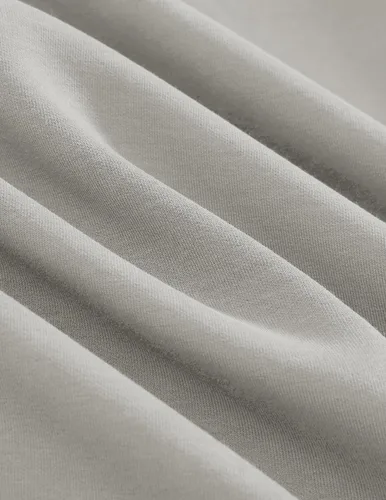 Vista 7 de Aelfric Eden Sudadera de cuello alto falso con hombros descubiertos para Gris Stone
