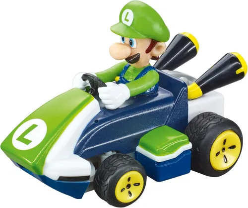 Vista 5 de Carrera RC Mario Kart - Juego de carreras de juguete de mesa con Mario