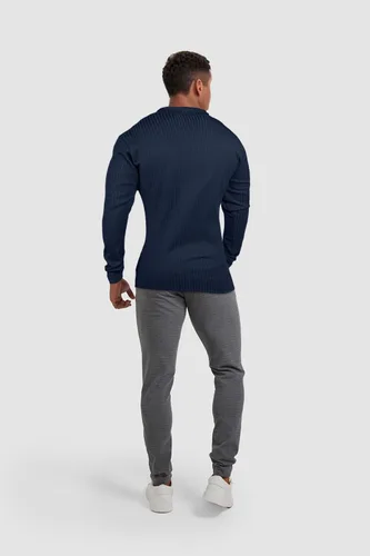 Vista 5 de GINGTTO Mens Long Sleeve Polo Shirts with Collar Slim Fit Muscle Fitted Polo for Men Ribbed
