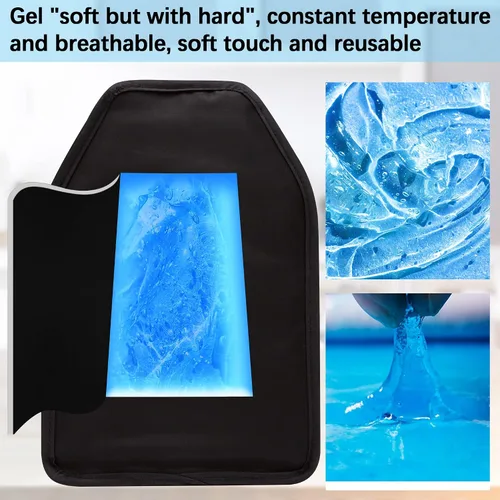 Vista 2 de Funda enfriadora de vino, para botella de vino, de gel, para congelador, larga duración, mantiene el vino fresco y frío, para botellas de vino