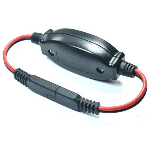 Vista 3 de FILSHU - Cable de extensión SAE 16 AWG, arnés de cables 12V-24V CC con interruptor de encendido/apagado, cable de acción rápida