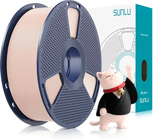 Vista 33 de SUNLU - Filamento PLA Plus para impresora 3D, 1.75 mm, bobina de 1 kg (2.2 lb), enrollado de forma ordenada, precisión dimensional ±0.02 mm