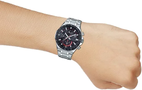 Vista 5 de Casio Edifice Eqs-920Db-1Av Eqs920Db1-Av Reloj cronógrafo solar para hombre