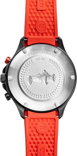 Vista 2 de FILIPPO LORETI Pista Sports - Reloj de pulsera para hombre, 328.1 ft, resistente al agua, 1.654 in, con movimiento multifunción, para hombre