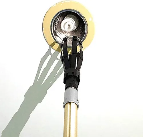 Vista 3 de Light Bulb Changer for High Ceilings and Recessed Lights, High Ceiling Light Bulb Changer Ti Alloy Extension Pole, Extension Pole with