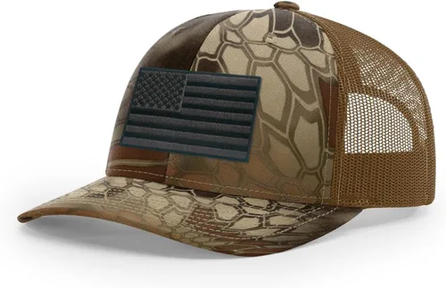 Vista 43 de Joe's USA Richardson 112 - Gorras de camionero con parche gráfico personalizado - Gorras estructuradas de cinco y seis paneles Richardson Premium