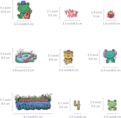 Vista 3 de CHEFAN Historias de tablero de franela de fieltro para niños pequeños, 5 pequeñas ranas moteadas, juego de números, reconocer animales, habilidad