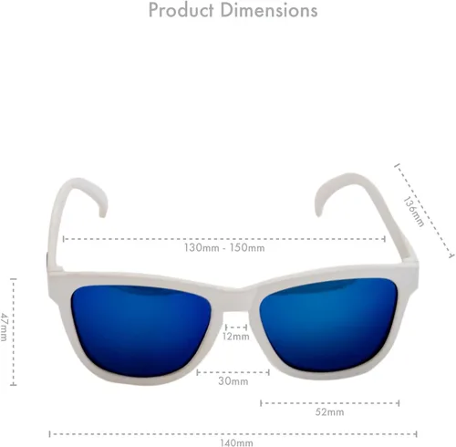 Vista 4 de Lentes de sol polarizados para los UV, antideslizantes, sin rebote, de Goodr, negro