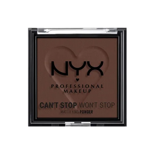 Vista 12 de NYX Professional Makeup Can't Stop Won't Stop - Polvo compacto matificante (claro)