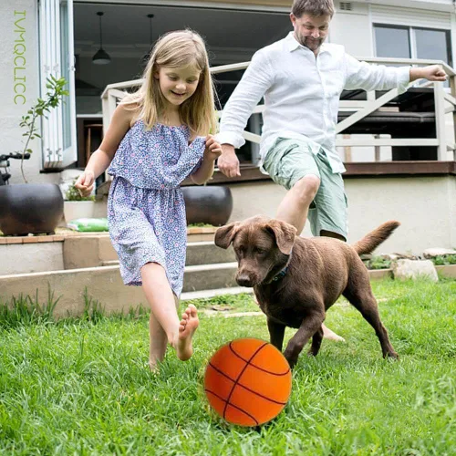 Vista 5 de Baloncesto silencioso, baloncesto silencioso para interiores, pelota de espuma de alta densidad sin revestimiento, baloncesto silencioso, alta