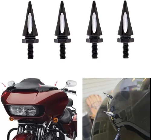 Vista 7 de Conjunto de tornillos y clavos para carenado de parabrisas compatible con Harley Touring Ultra Limited Electra Glide Street Glide FLHX 1996-2013