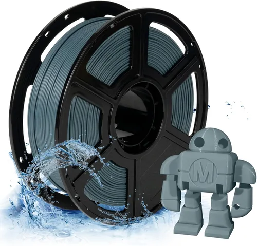 Vista 10 de FLASHFORGE ABS Pro Filamento 1.75mm Negro, Carrete de 1kg (2.2lbs) para Impresora 3D - Precisión Dimensional +/- 0.02mm, Deformación Térmica