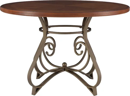 Vista 11 de Powell Hamilton Dining - Juego de 5 piezas, color cereza mediana
