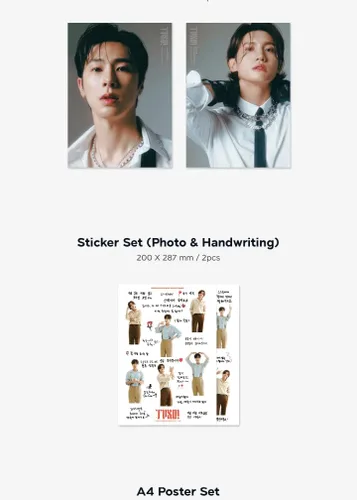 Vista 4 de SM Ent 2023 Season's Greetings Package+Calendario de escritorio+diario de tapa dura+Sobre+Postal+Póster plegable en paquete+Pegatina+Mini