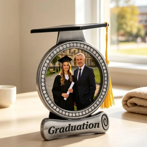 Vista 8 de Marco de fotos de graduación, decoraciones y borlas 2025, regalos