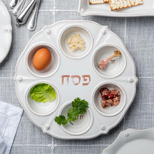 Vista 3 de Juliska Plato Seder Berry & Thread - Whitewash