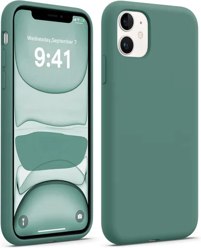 Vista 19 de AOTESIER Compatible con Funda iPhone 11, [Silicona de Grado Alimenticio] Protección Completa de Cuerpo Completo contra Caídas a Prueba de Golpes