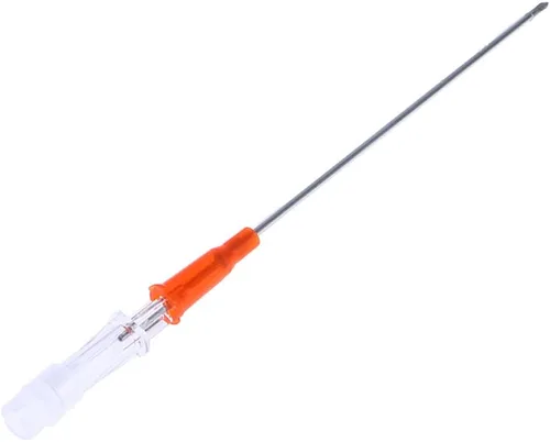 Vista 6 de 2 unids 14G emergencia primeros auxilios kit tensión neumotórax aguja torácica agujas de descompresión pecho agujas perforación cuerpo aguja