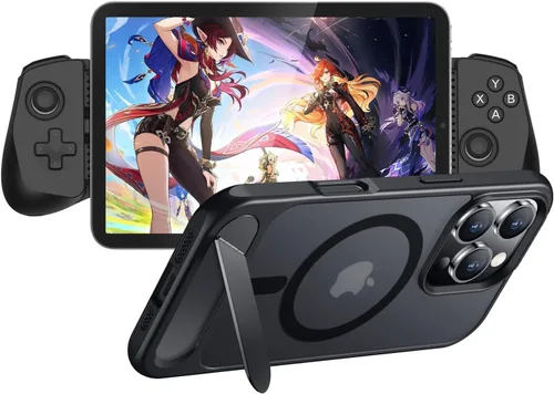 Vista 42 de Funda para iPhone 11 con compatibilidad magnética, [Soporte invisible incorporado][Compatible con MagSafe]