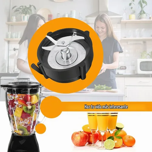 Vista 5 de Cuchilla de licuadora Pro 1200 compatible con licuadoras Oster Pro 1200 Junta de goma con junta tórica para piezas de repuesto Oster Pro 1200