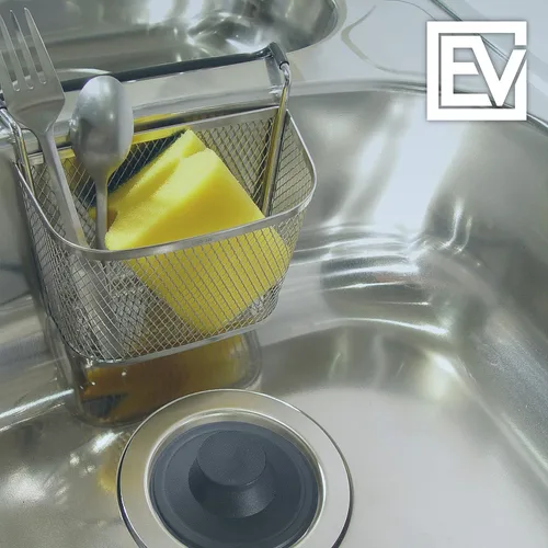 Vista 2 de Tapón De Drenaje para fregadero, tapón para fregadero de cocina de acero Inoxidable, Tapón para desagüe, se ajusta a Kohler, InSinkErator, Waste