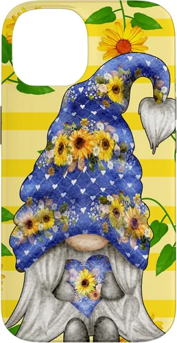 Vista 4 de Love for Garden Mom Spring and Summer Women Sunflower Gnome Case for iPhone 17