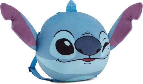 Vista 4 de Lilo and Stitch Squishee - Mochila de almohada - Lilo y Stitch - Lilo and Stitch - Mochila de almohada súper suave Squishee Cloud, Azul, Mochilas