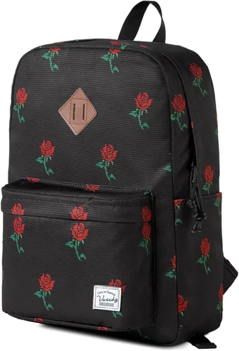 Vista 26 de VASCHY - Mochilas para uso diario de mujer, verde, Mediana
