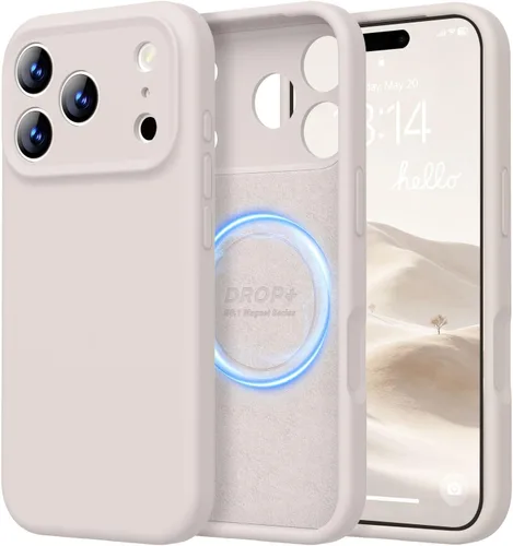 Vista 200 de LOVE 3000 Diseñada para Funda iPhone Air, Silicona Premium [Compatible con Magsafe][Forro de Microfibra Suave Anti-Rayones] Funda Protectora