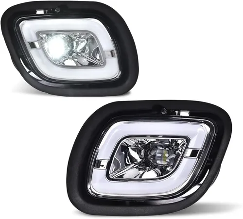 Vista 19 de PIT66 Luces antiniebla para parachoques delantero, compatibles con Jeep Grand Cherokee 2005-2010/Jeep Commander 2006-2010 izquierda/derecha