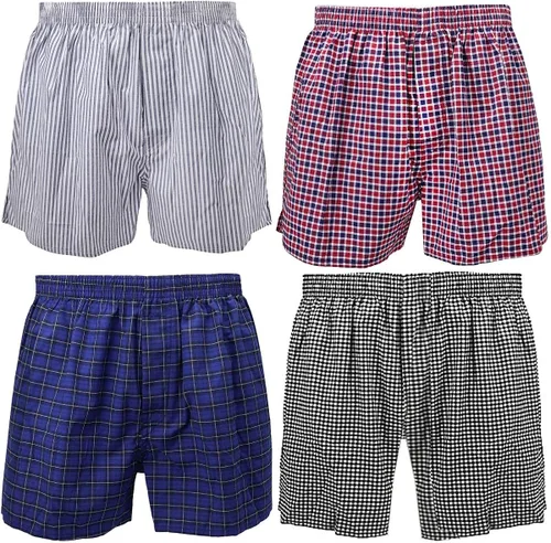 Vista 3 de Falari - Ropa interior para hombre (4 unidades)100 % algodón de primera calidad.