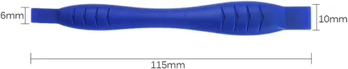 Vista 2 de 2 unids de plástico resistente Spudger Pry herramienta para iPhone, iPad, tableta, portátil, pantalla de apertura, herramienta de reparación