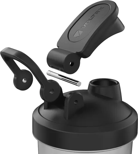 Vista 8 de VOLTRX Botella Batidora Eléctrica Premium de Proteínas, Hecha con Tritan - Libre de BPA - Vaso Batidor Portátil Vortex de 24 oz/Vasos Batidores