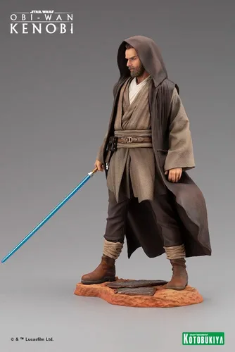 Vista 4 de ARTFX SW201 Star Wars OBI-Wan Kenobi - Figura de montaje simple prepintada de PVC a escala 1/7