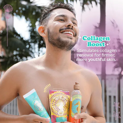 Vista 7 de D'Luchi Exfoliante de café para rostro y cuerpo, exfoliante natural con aceite de almendras, coco y naranja, enriquecido con vitamina E, acné
