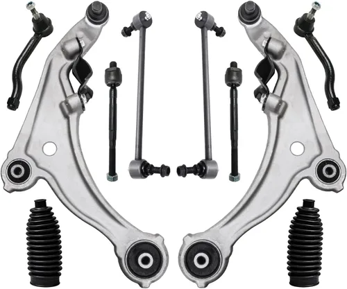 Vista 556 de Detroit Axle - Kit de suspensión frontal de 10 piezas para Dodge Avenger 2008-2014, Chrysler Sebring 2007-2010, 2 brazos de control inferiores, 2