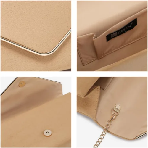 Vista 5 de Dasein - Cartera de mano para mujer, formales para fiestas, bodas, cócteles, bailes