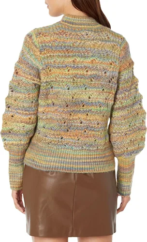 Vista 2 de The Drop Ryder Ombre - Suéter de cuello alto falso para mujer