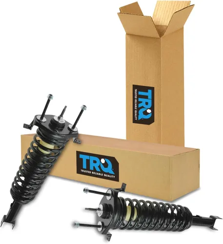 Vista 222 de TRQ - Conjunto de puntal delantero y resorte helicoidal (lados del conductor y del pasajero), para auto
