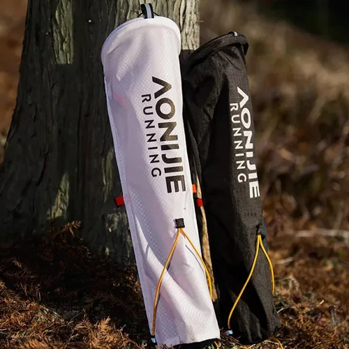 Vista 9 de Bolsa de almacenamiento para bastones de senderismo, impermeable y ligera, no se deforma fácilmente, adecuada para correr, chaleco de hidratación