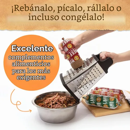 Vista 4 de Happy Howie's Rollo de Carne Suave para Premios – Rollos de Comida Suave para Perros, Ingredientes Naturales, para Todos los Perros, Hecho en EE.UU.