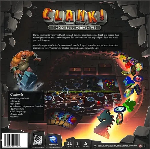 Vista 2 de Renegade Game Studios Clank! ¡Una aventura de construcción de mazo! 156 meses a 1200 meses