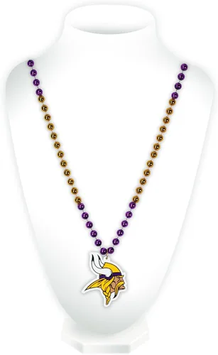 Vista 9 de Rico Industries NFL unisex-adult Team Logo Mardi Gras Style Beads
