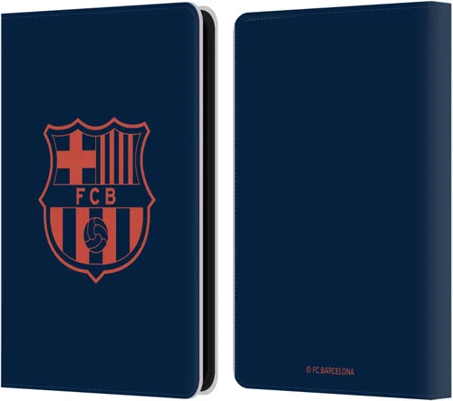Vista 32 de Head Case Designs Funda de piel con licencia oficial del FC Barcelona Barca Crest Graphics compatible con Kindle Paperwhite 5 (2021)