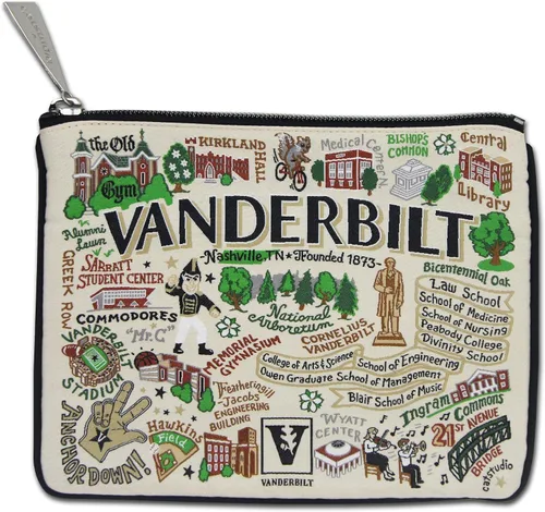 Vista 23 de Catstudio Bolsa con cremallera Parent South College, Arkansas Razorbacks
